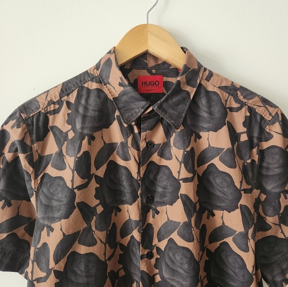 Hugo Boss Black Roses Shirt - Picture 4 of 10